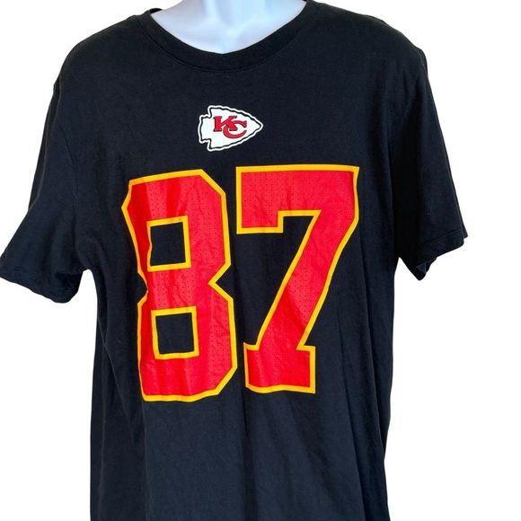 Kansas City Chiefs #87 Nike Tee Adult XL Extra Large Travis Kelce Football NFL - Picture 2 of 7